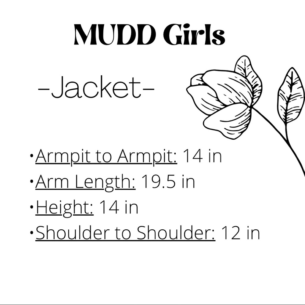 MUDD Girls Jacket Denim Jacket - Picture 5 of 5